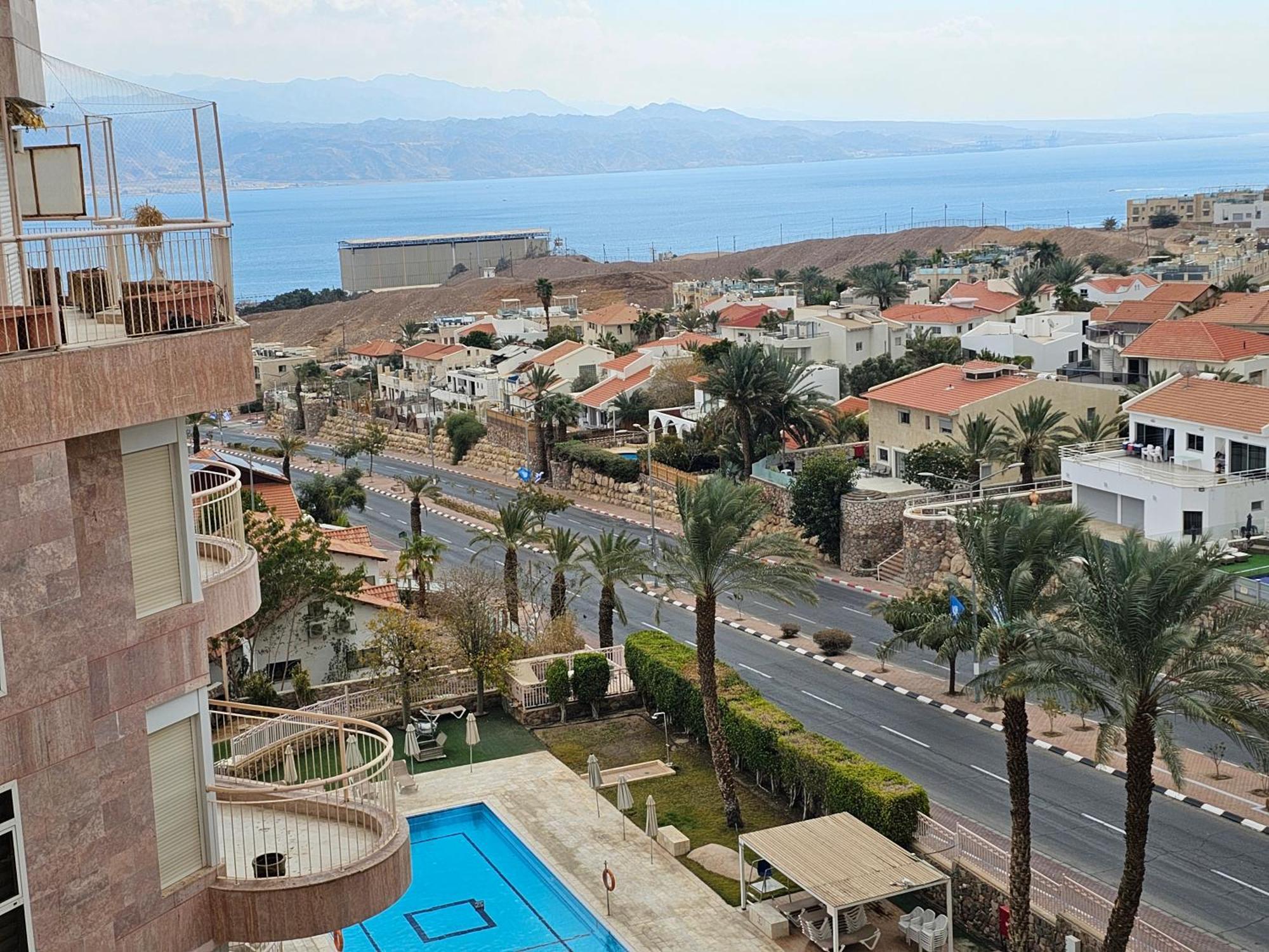 Exclusive Amdar -Residence Luxury Penthause With Privat Roof Pool Near The Sea -Best Sea View エイラート エクステリア 写真
